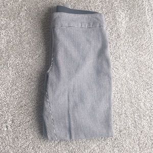 A New Day black and white stripped straight leg pants.